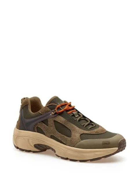 Napapijri suede panelled trainers