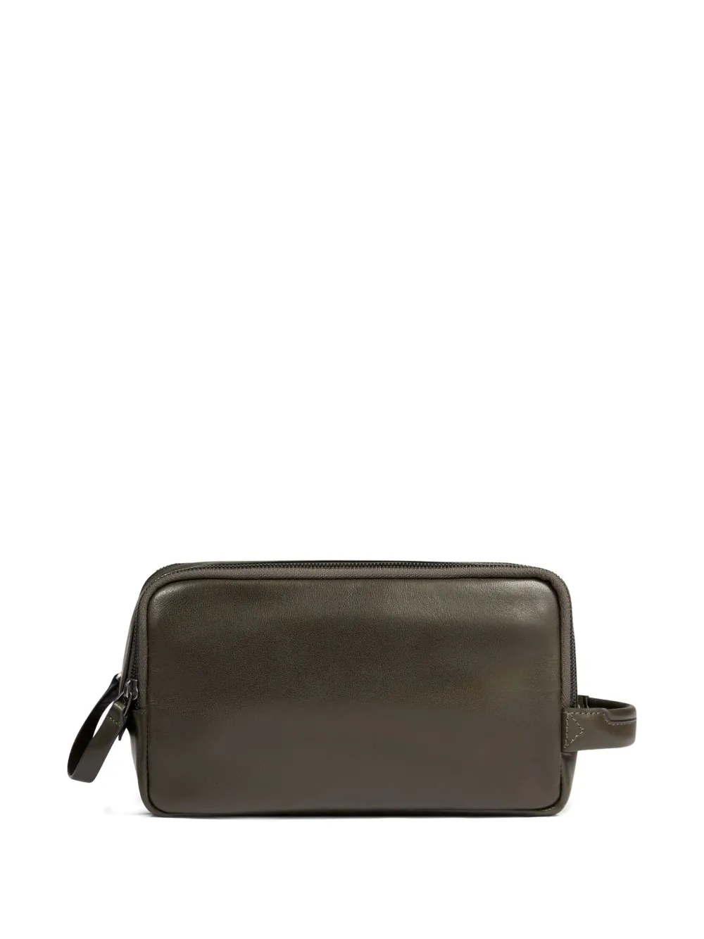 PIQUADRO zip wash bag - Groen