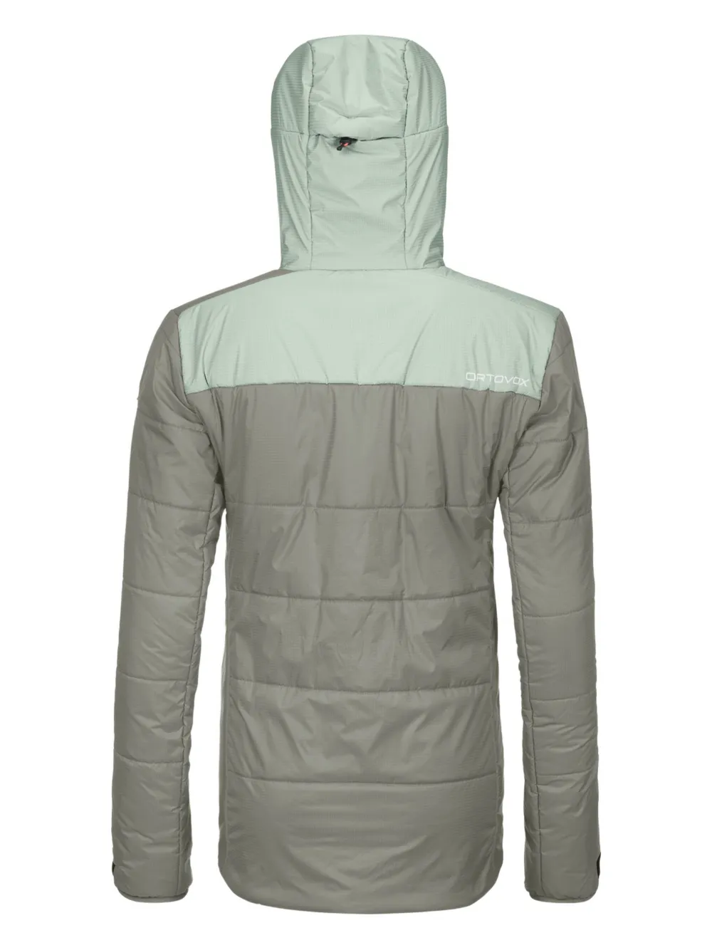  Ortovox Quilted Hooded Jacket - Grey 