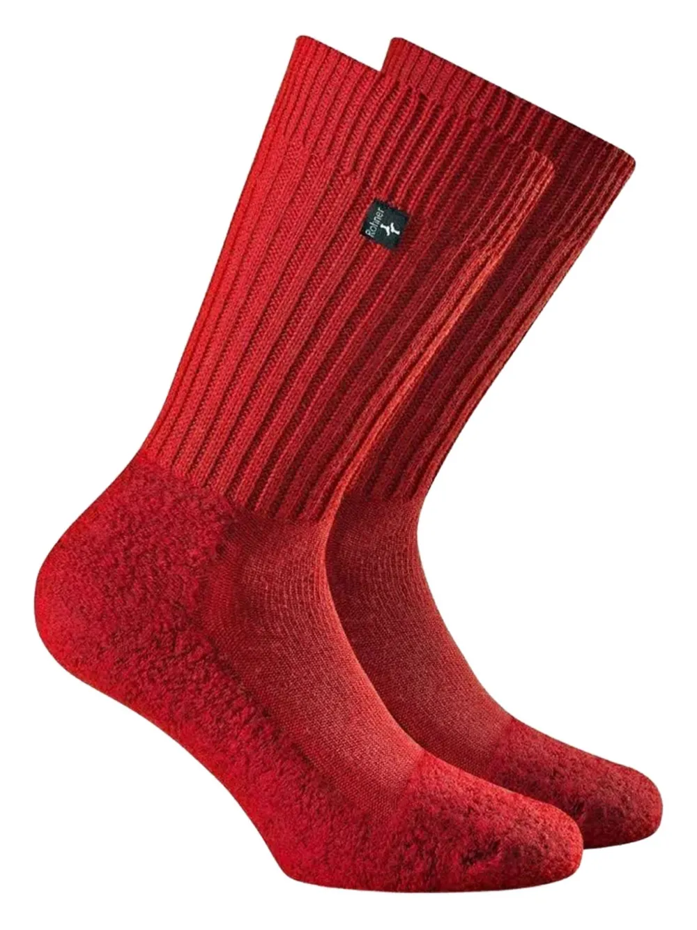 ROHNER calcetines de canalé | rojo | Image 1