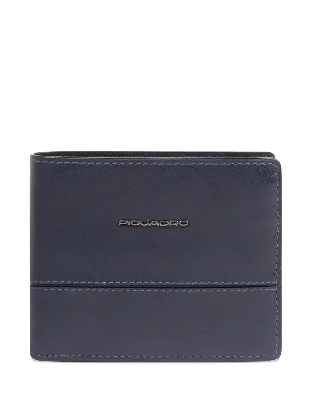 PIQUADRO logo-lettering wallet | Blue | Image 1