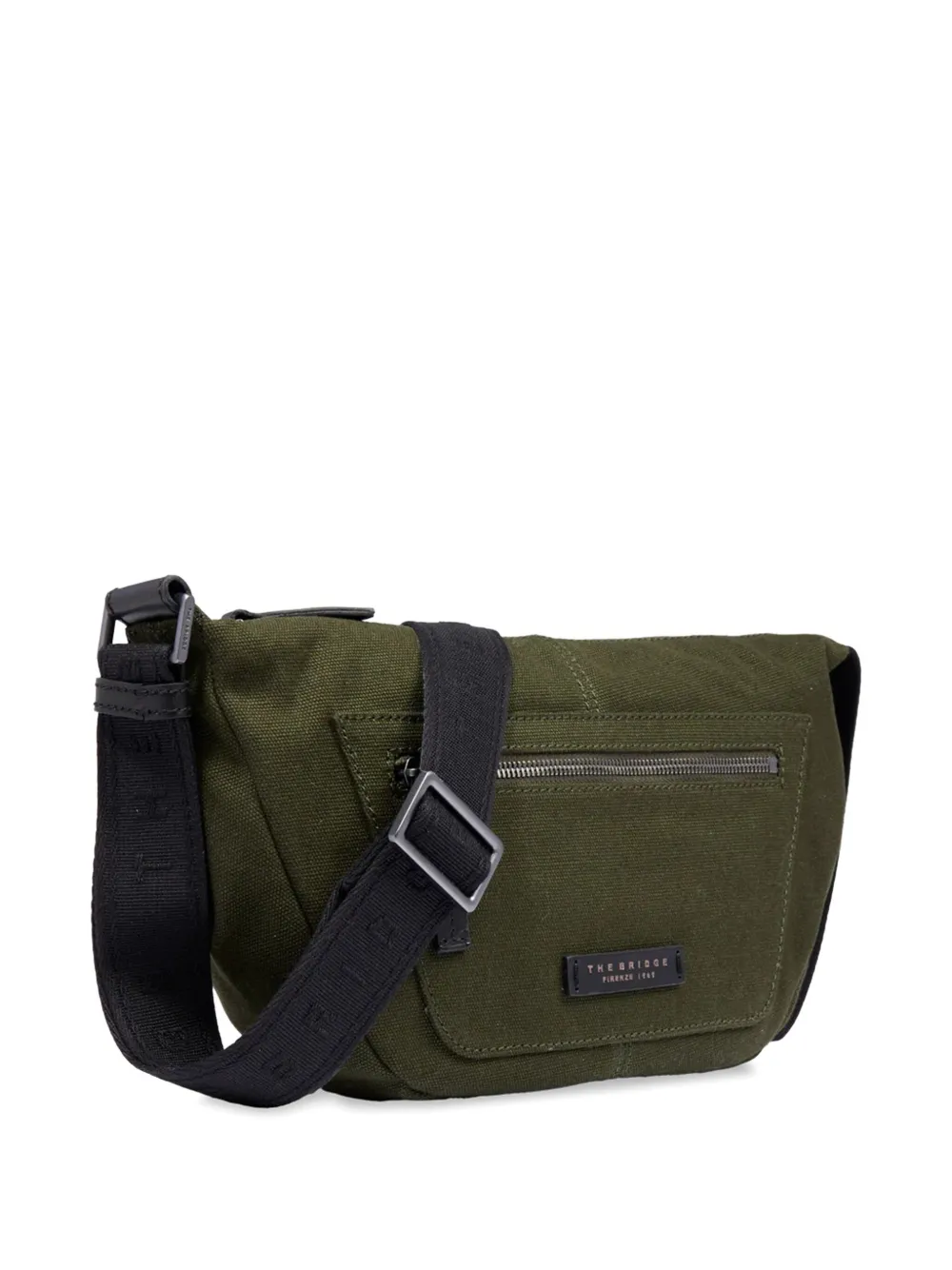 The Bridge zip belt bag - Groen
