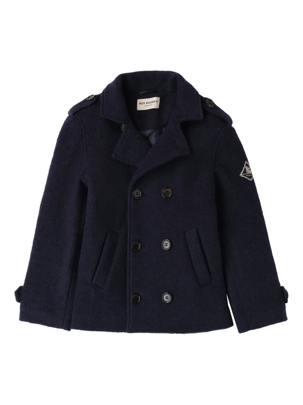 Roy Rogers Kids buttoned coat | Blue | Image 1