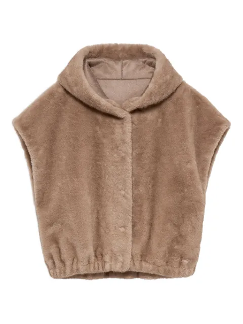 Studio Ar hooded faux-fur gilet