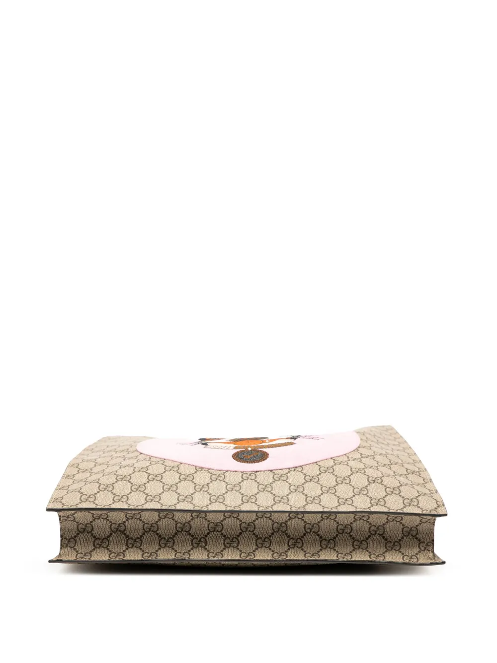 Pre-owned Gucci 2000-2015 Gg Supreme Web Bosco Satchel In Brown