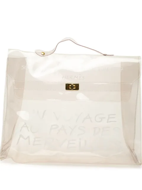 Hermès Pre-Owned bolso de mano Vinyl Souvenir De L'Exposition Kelly 1997