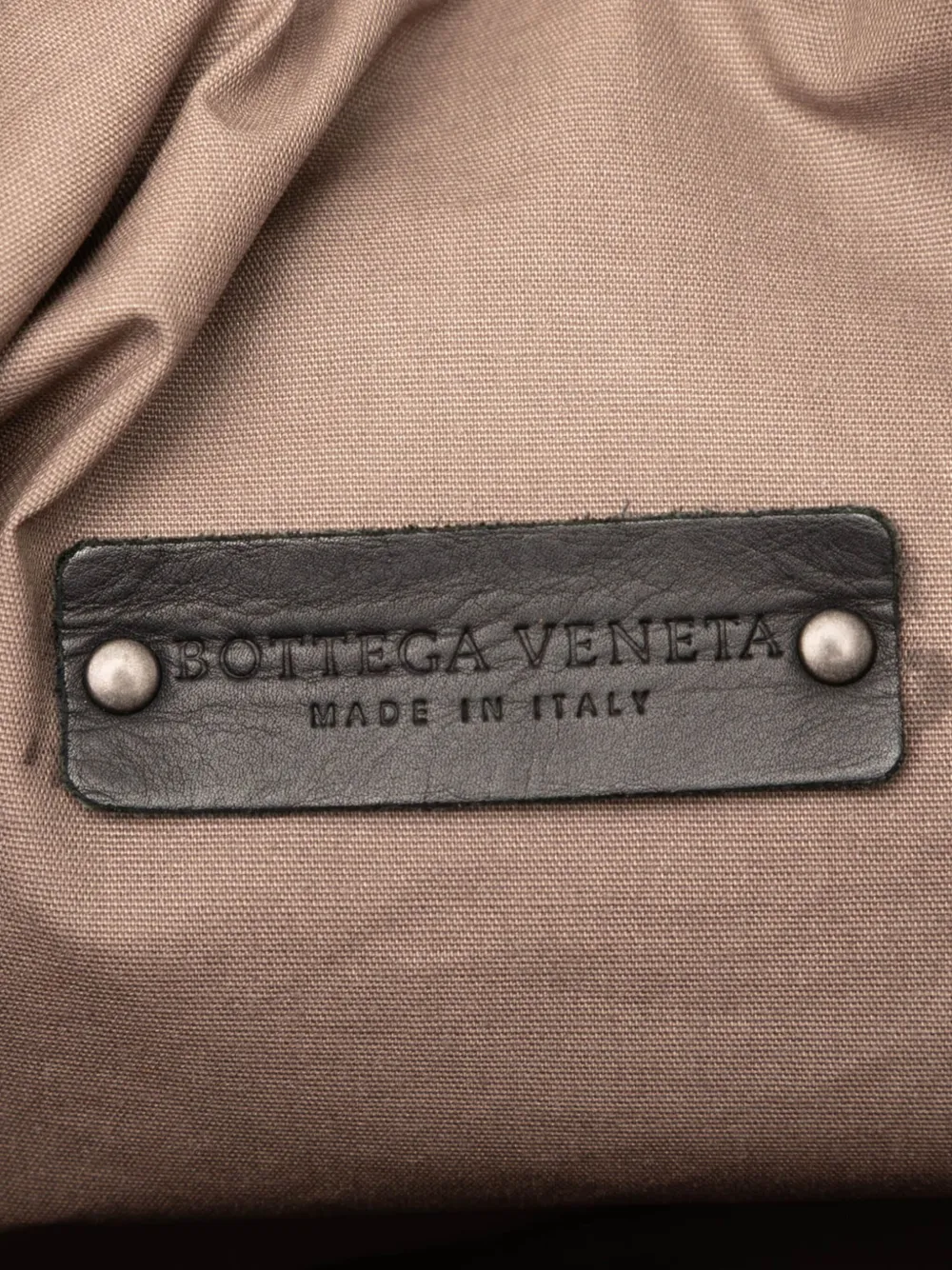 Pre-owned Bottega Veneta 2012-2025 Nappa Intrecciato Trimmed Canvas Messenger Bag Crossbody Bag In Black