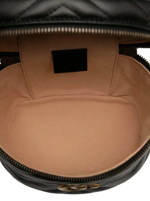 Gucci Pre-Owned 2016-2025 Mini GG Marmont Matelasse Leather  display picture 1