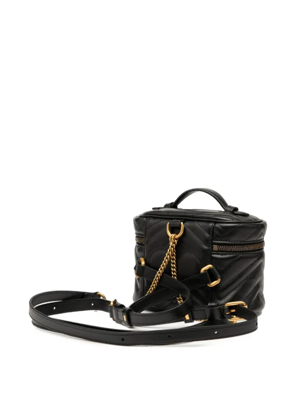 Gucci Pre-Owned 2016-2025 Mini GG Marmont Matelasse Leather  display picture 3