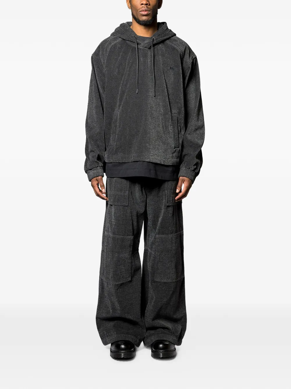 Juun.J pocket trousers - Grijs