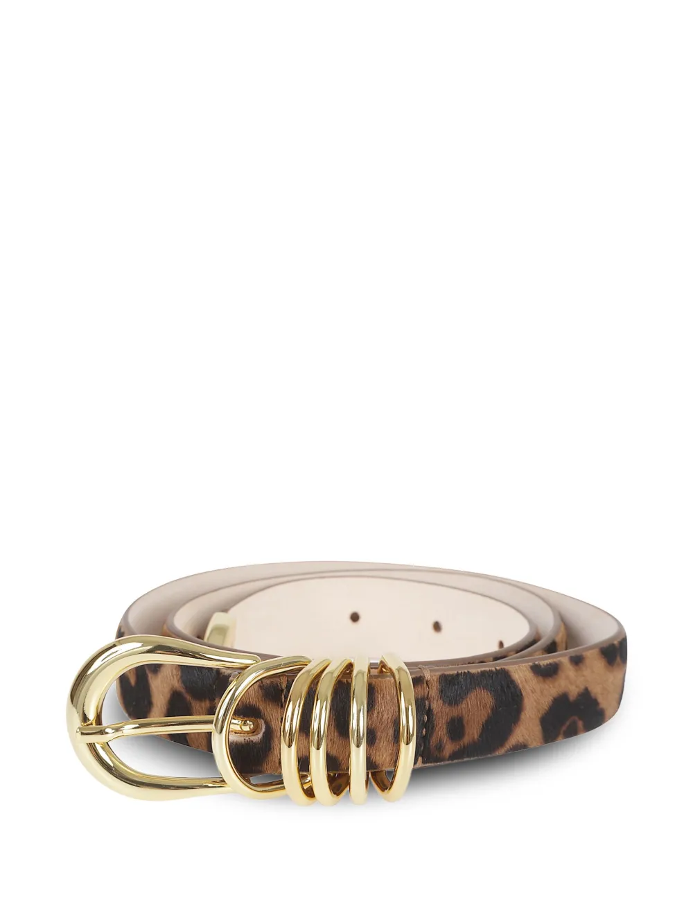Déhanche Holly leopard-print belt | Brown | Image 1