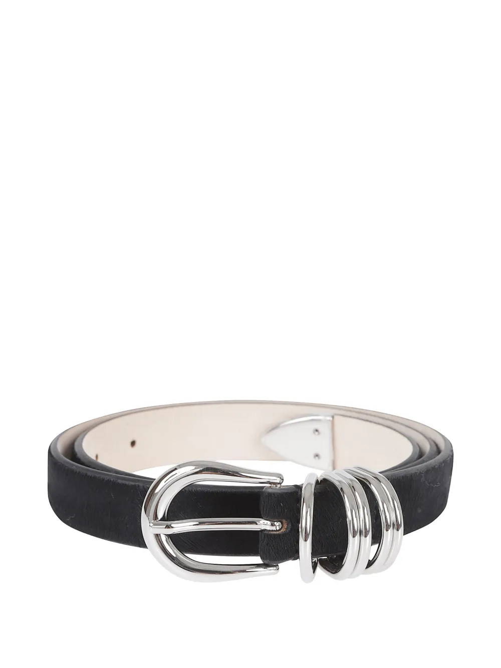 Dehanche Holly Ring-detail Belt In Black