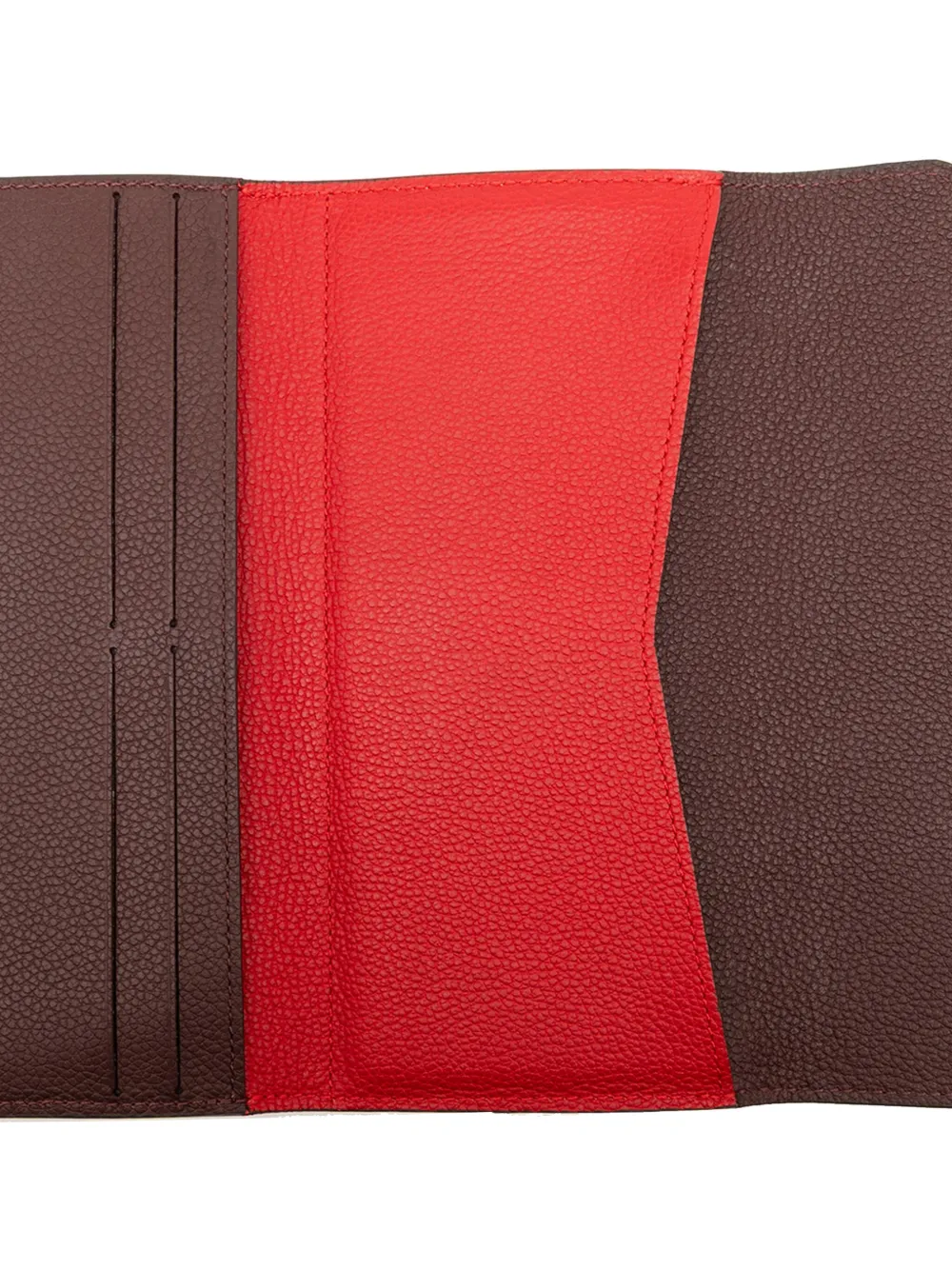 Pre-owned Louis Vuitton 2017 Monogram Empreinte Portefeuille Josephine Wallet Long Wallets In Red