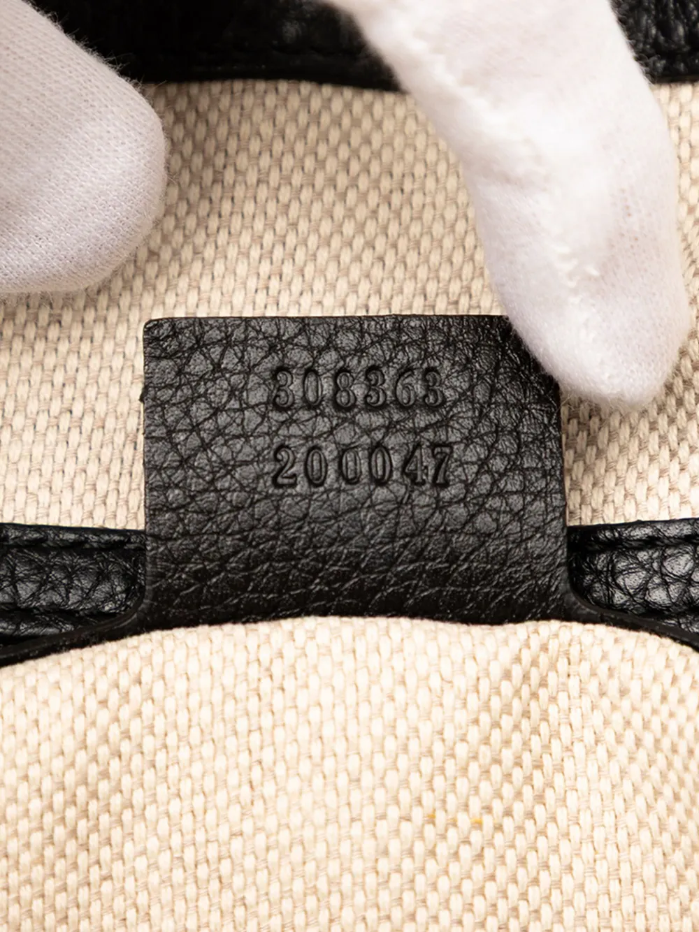 Pre-owned Gucci 2000-2015 Medium Leather Soho Working Satchel In Black