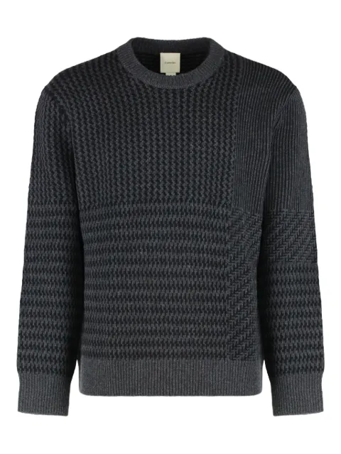 Calvin Klein crew-neck ribbed sweater