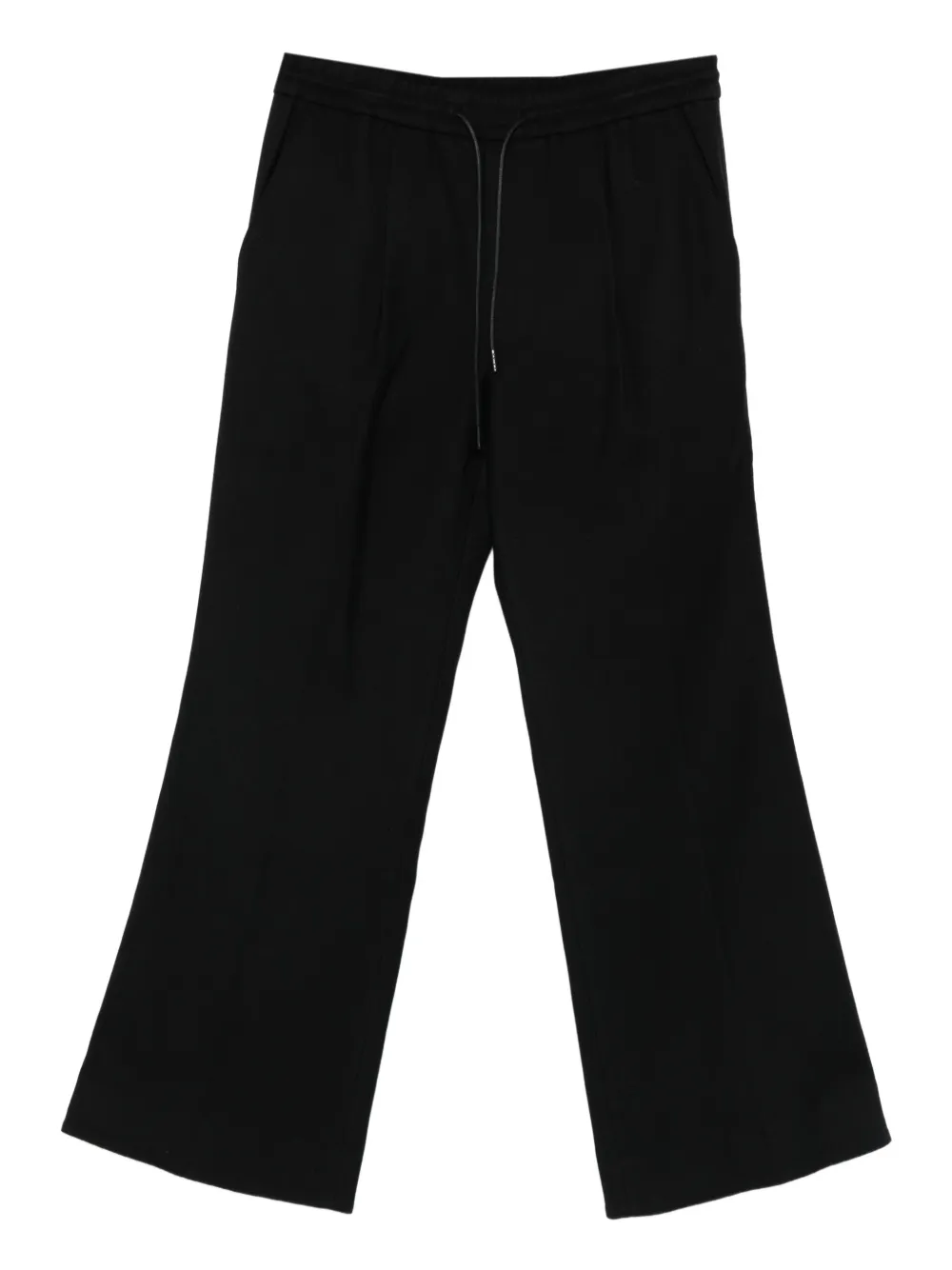 Juun.J drawstring pleated trousers | Black | Image 1