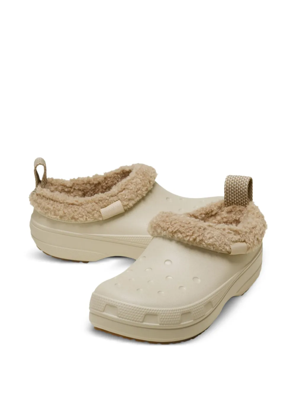 Crocs Classic Lined Shorty klompen Beige