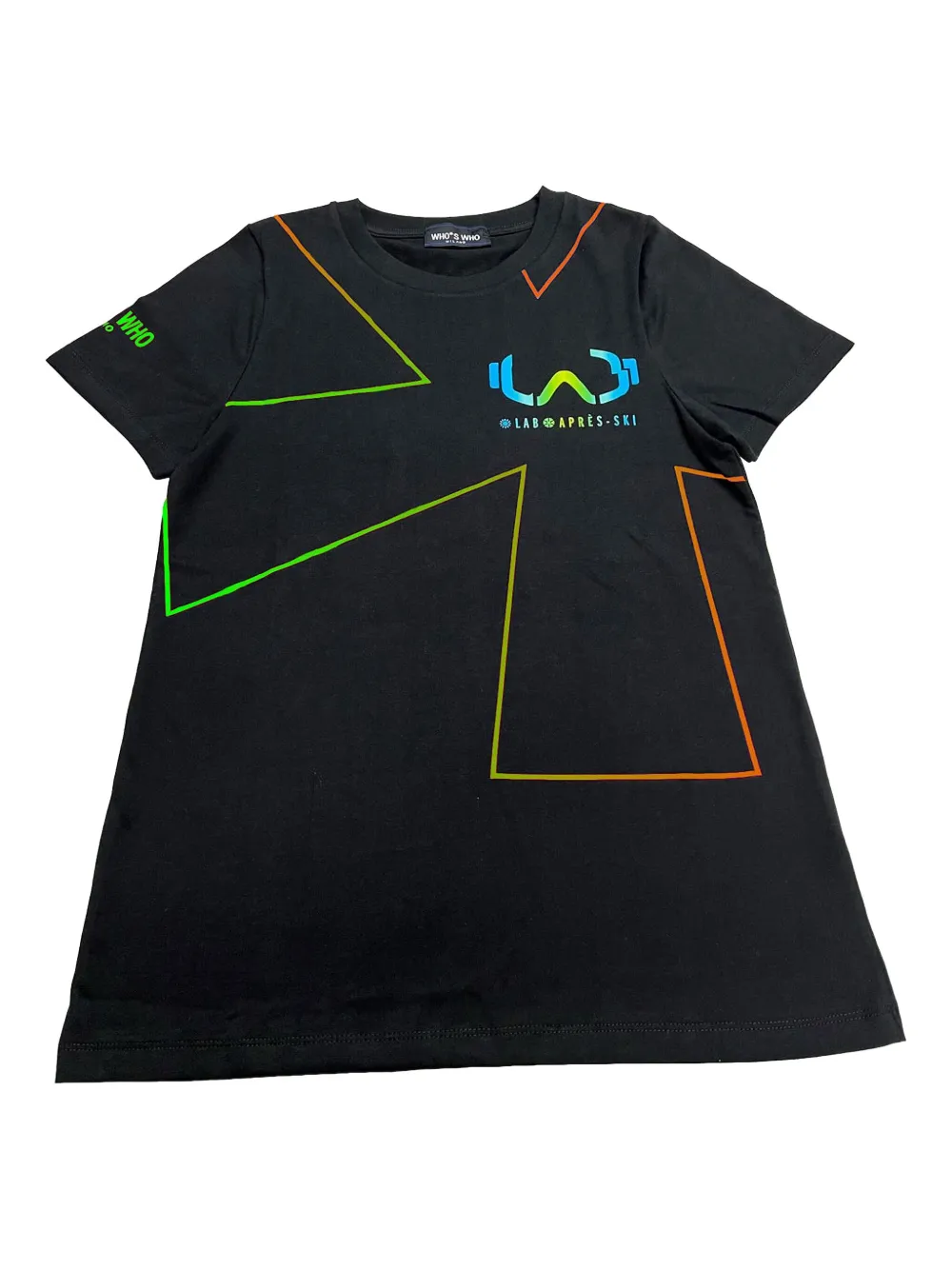 Who's Who playera con estampado gráfico | negro | Image 1