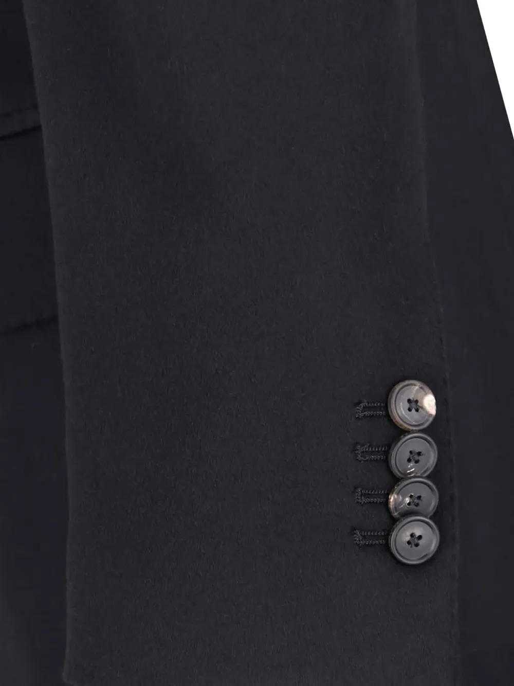 Tagliatore J Caris Button Cashmere Blazer In Black
