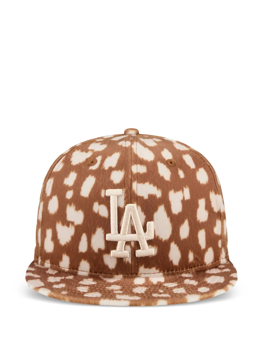 NEW ERA CAP x Los Angeles Dodgers アニマルプリント キャップ - ブラウン