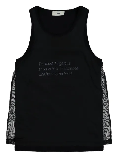 GmbH round-neck tank top