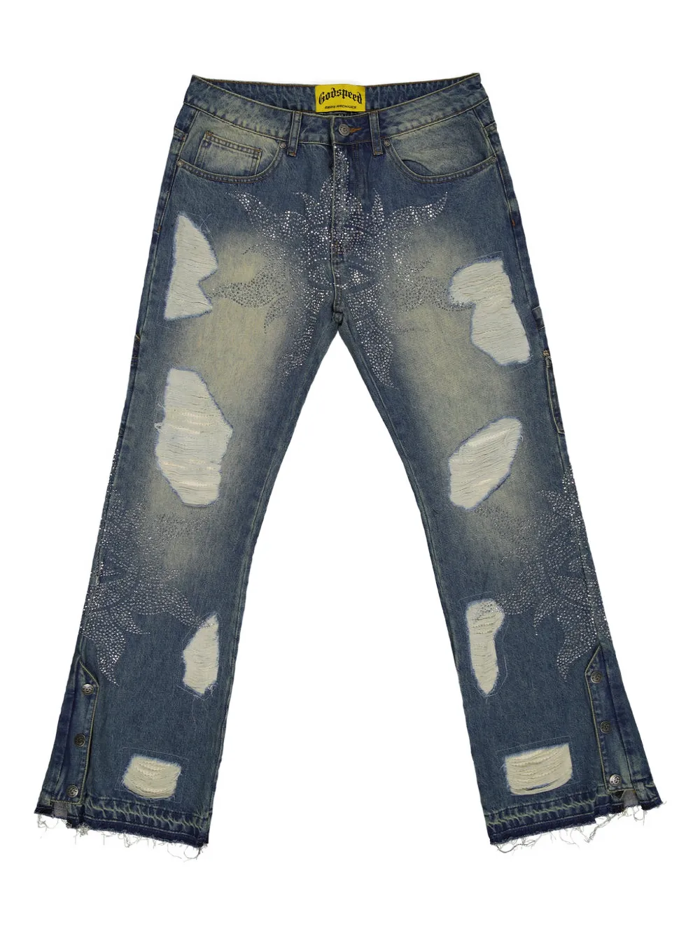 GODSPEED Crystal Vizion jeans | Blue | Image 1