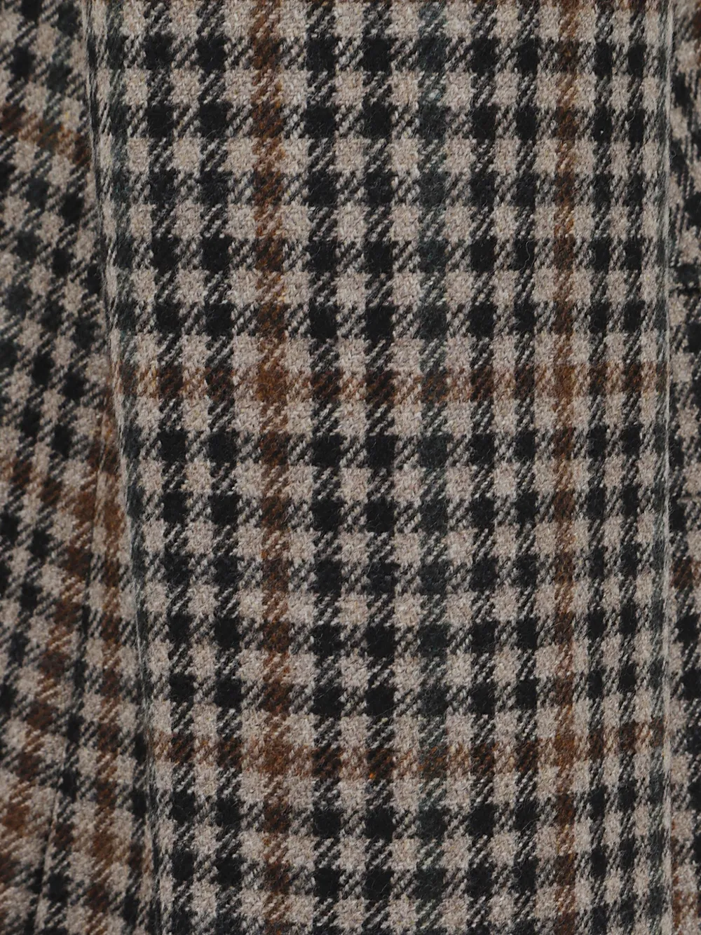 Tagliatore Houndstooth-pattern Button Blazer In Brown