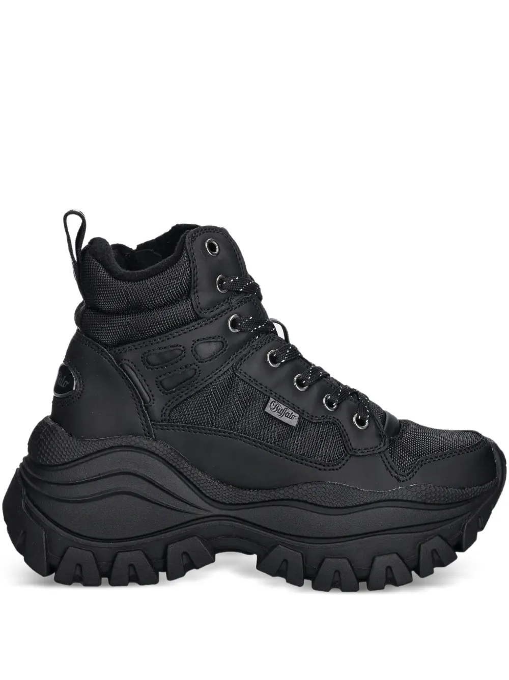 Buffalo Lola sneakers met rits Zwart