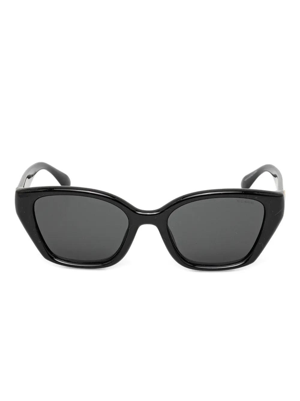 Coach geometric logo sunglasses - Nero