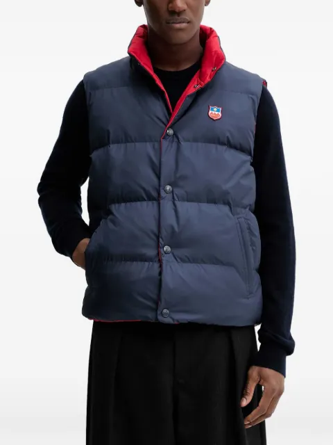 Bally chaleco reversible con botones