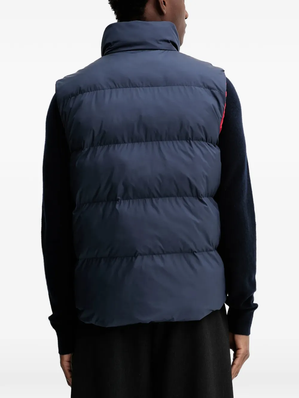 Bally Omkeerbare bodywarmer met knopen Blauw