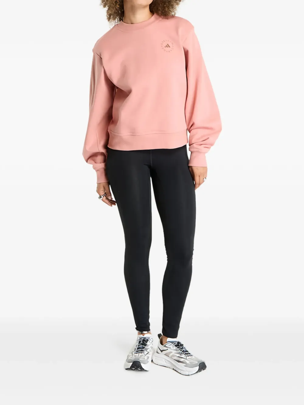 adidas by Stella McCartney Sweater met logo Roze