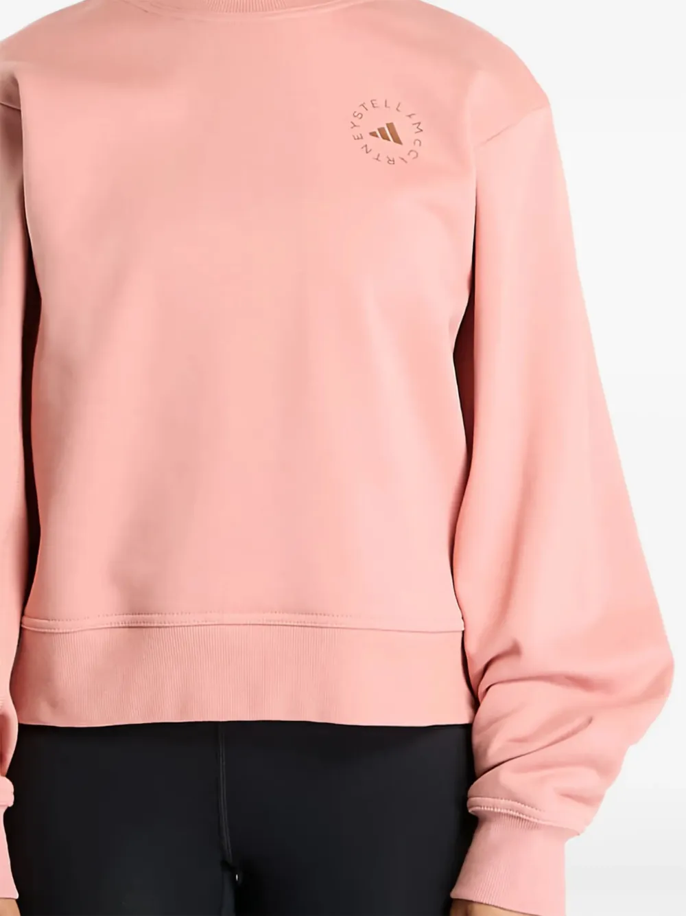 adidas by Stella McCartney Sweater met logo Roze