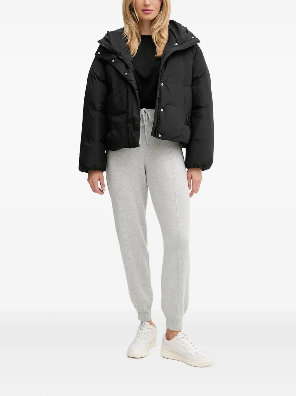 BOSS Paffia hooded button jacket | Down Jackets | Image 2