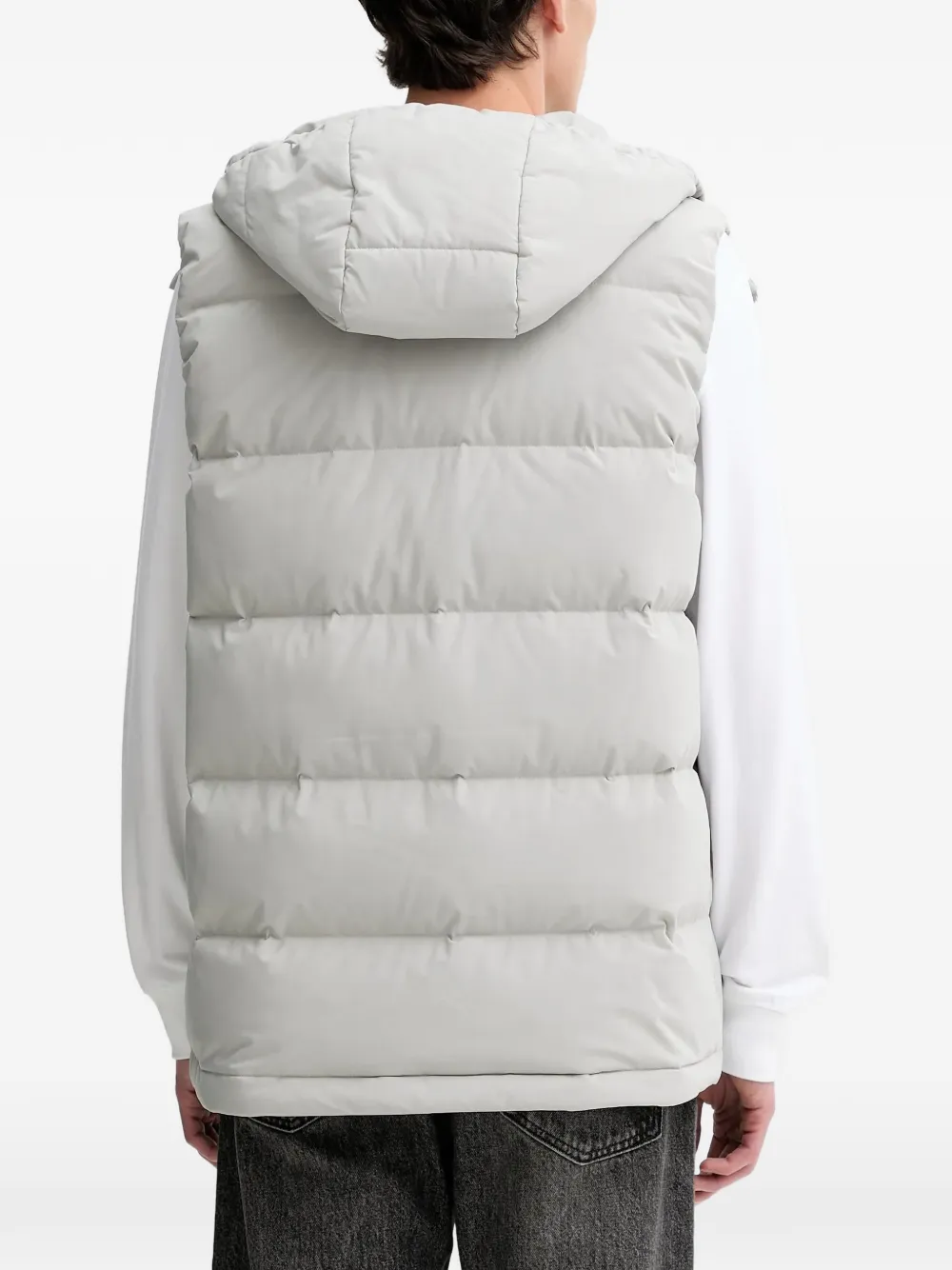 adidas Bodywarmer met capuchon Grijs