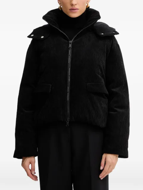 Armani Exchange corduroy hooded jacket