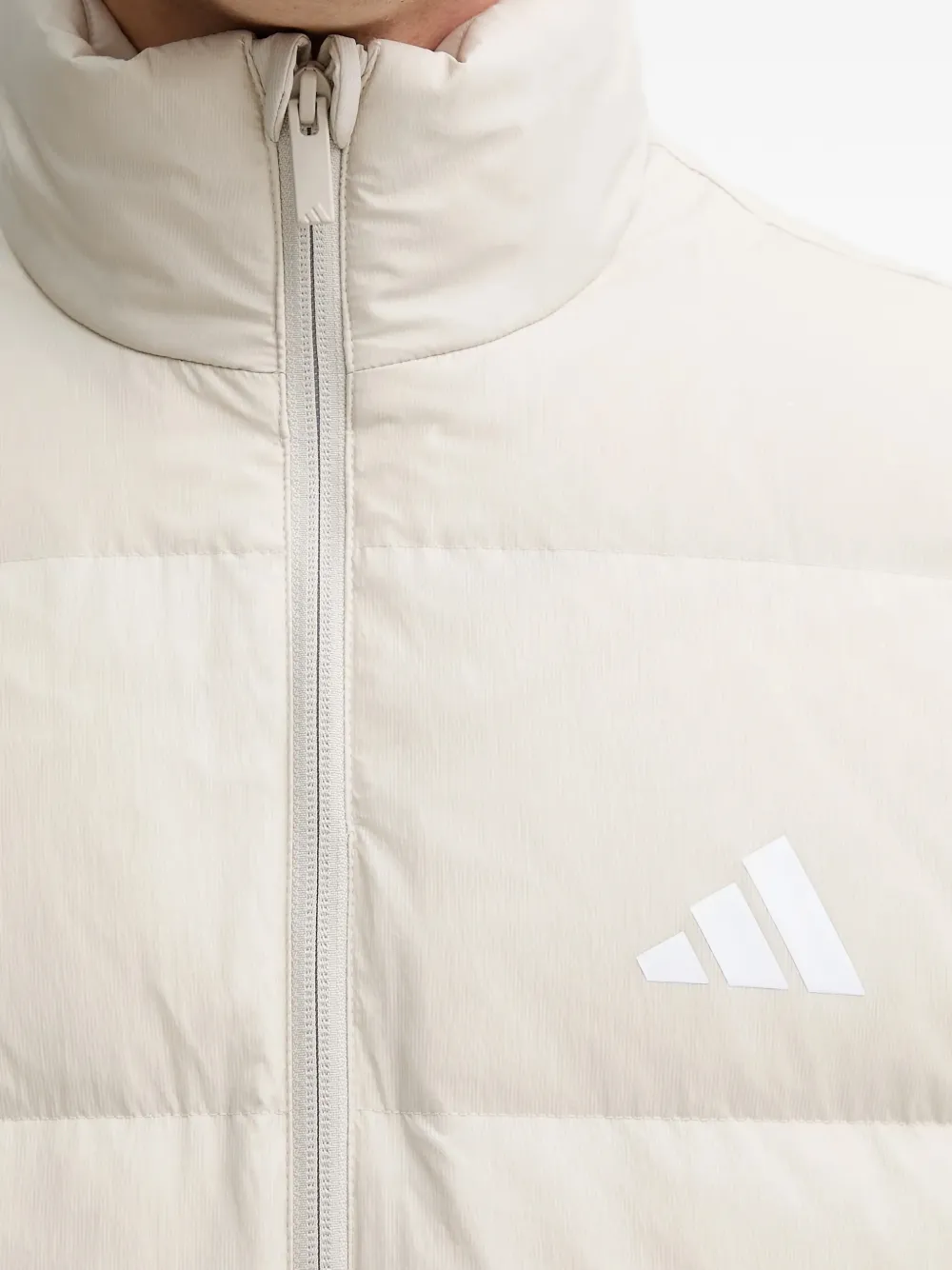 adidas Bodywarmer met ritssluiting Beige