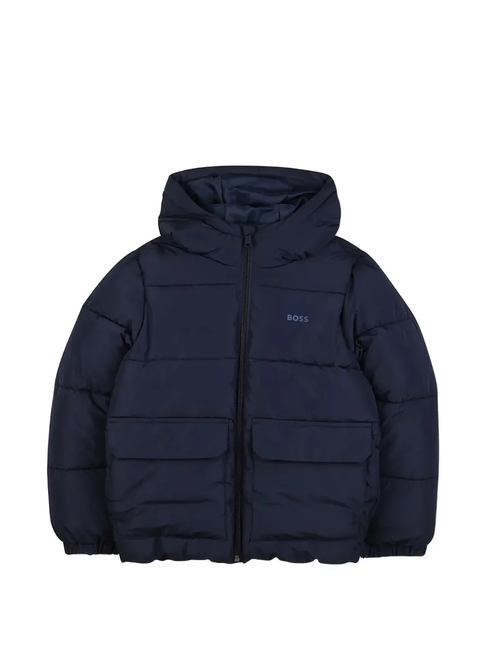 BOSS Kidswear hooded padded jacket - Blu