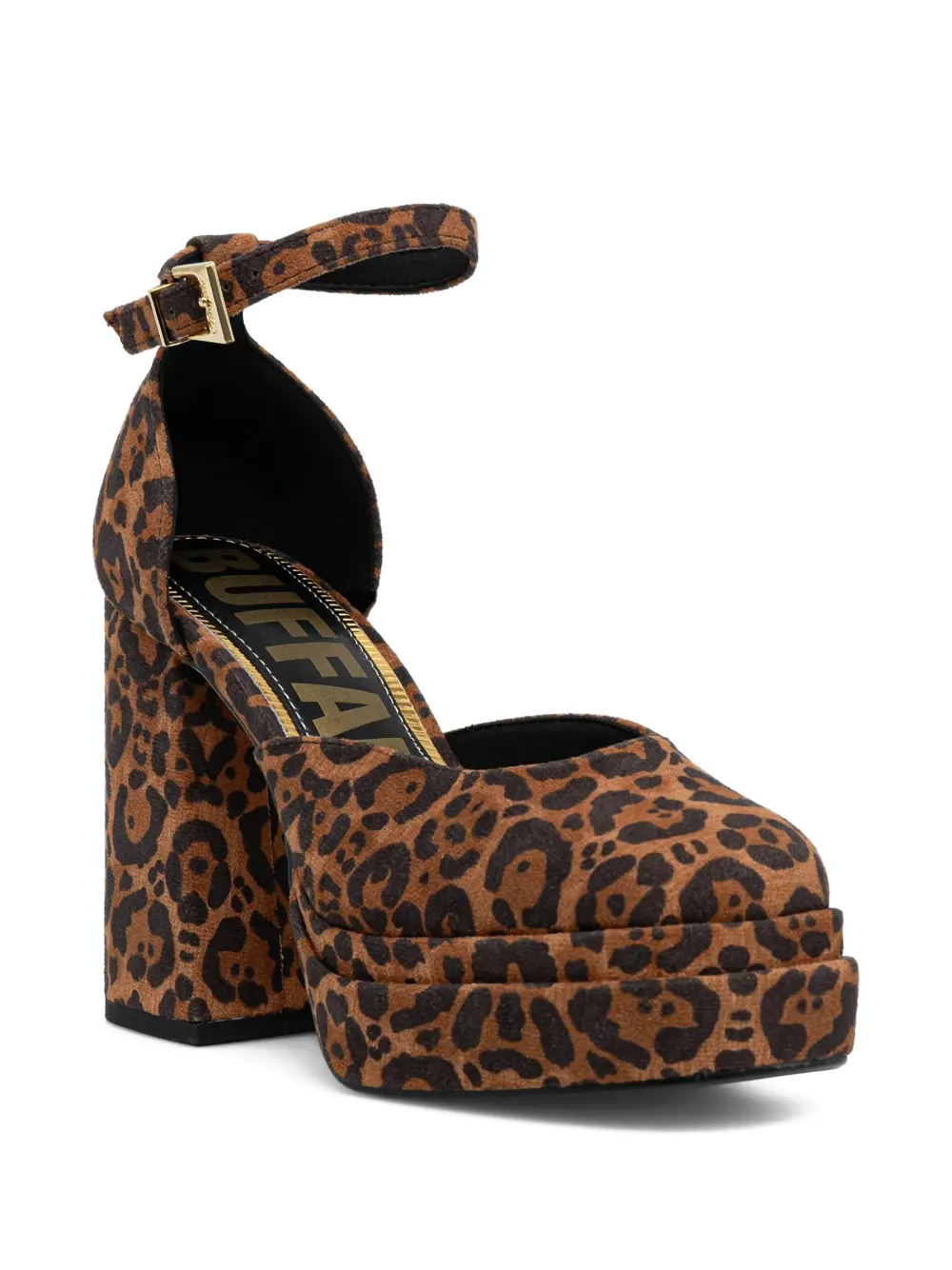 Buffalo 110mm May Dorsay platform ankle-strap pumps | Heeled Pumps | Image 2