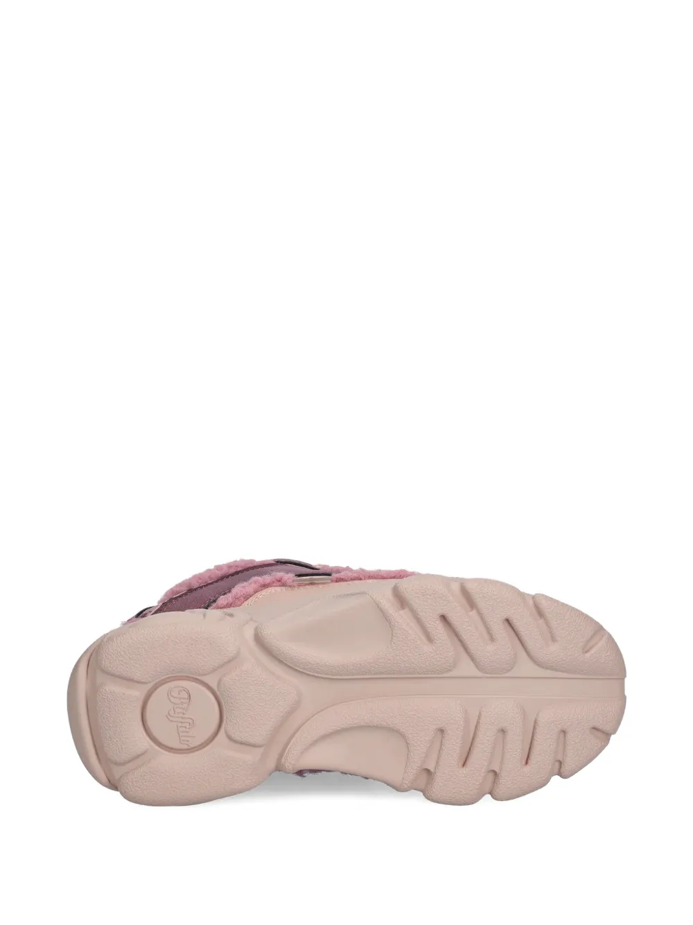 Buffalo 50mm Cdd Chai Logo-tape Sneakers In Pink