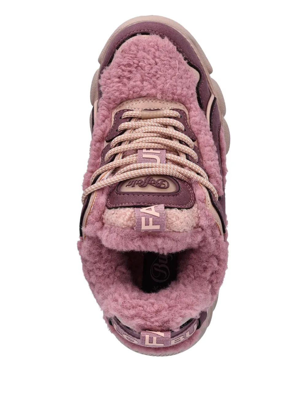 Buffalo 50mm Cdd Chai Logo-tape Sneakers In Pink