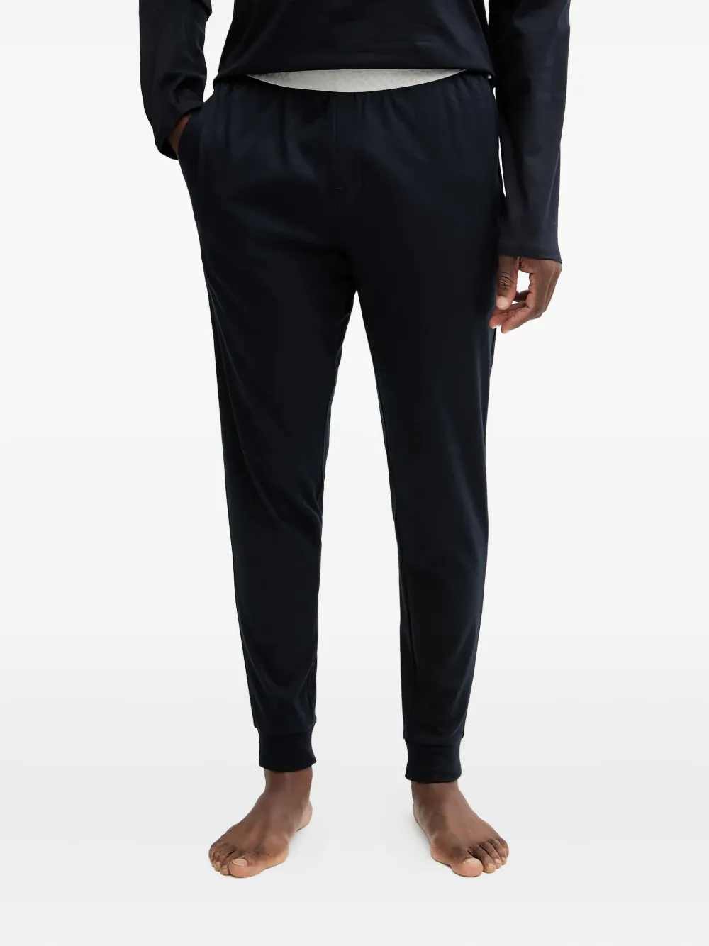 BOSS Xmas pyjama met lange mouwen Blauw