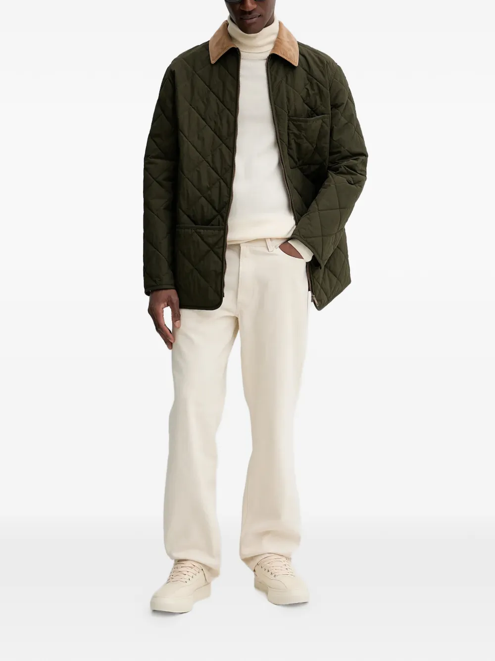 Bally corduroy-collar quilted Jacket | Chamarras con plumón y capitonadas | Image 2