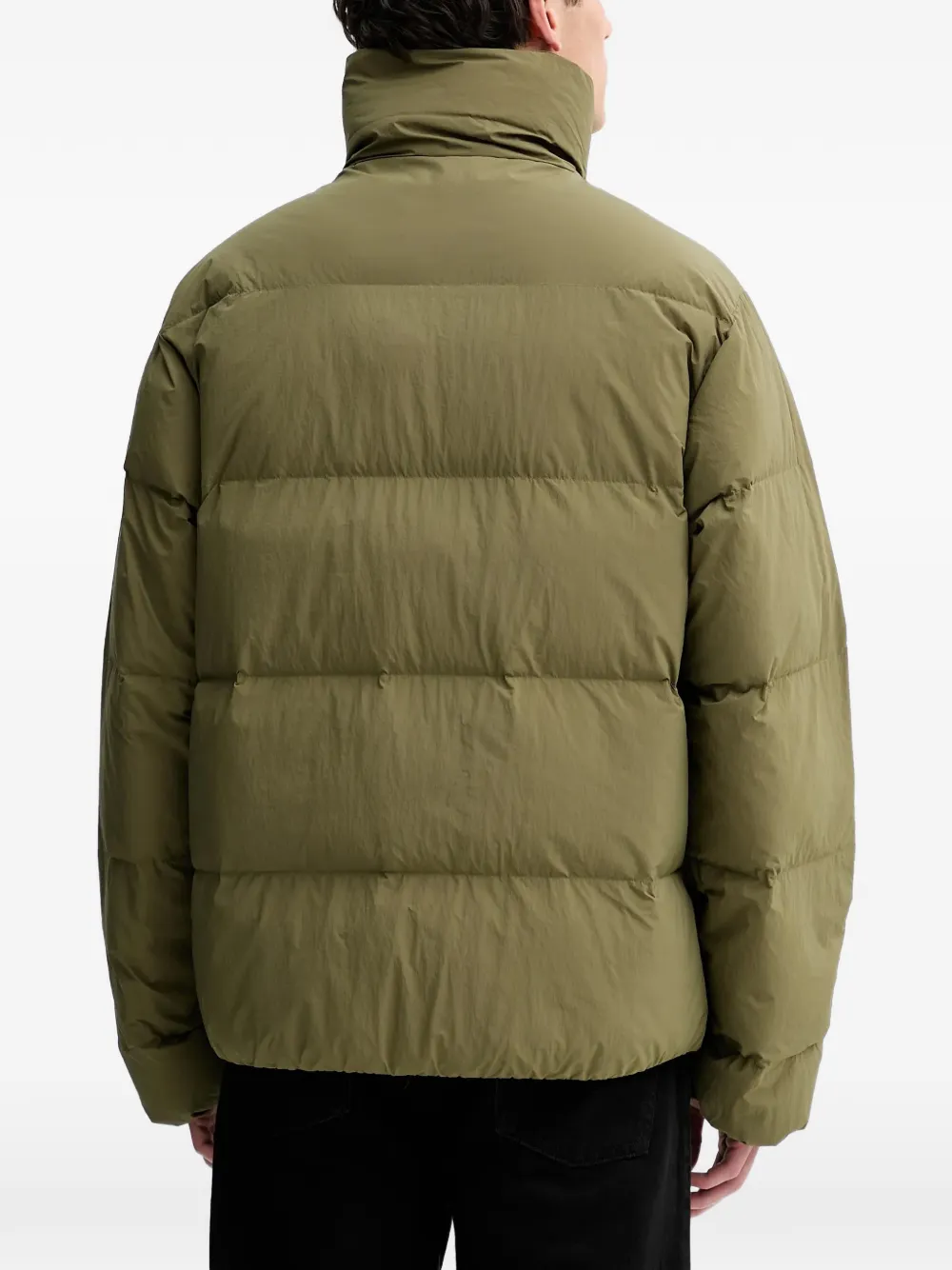  Adidas Padded High-neck Jacket - Green 