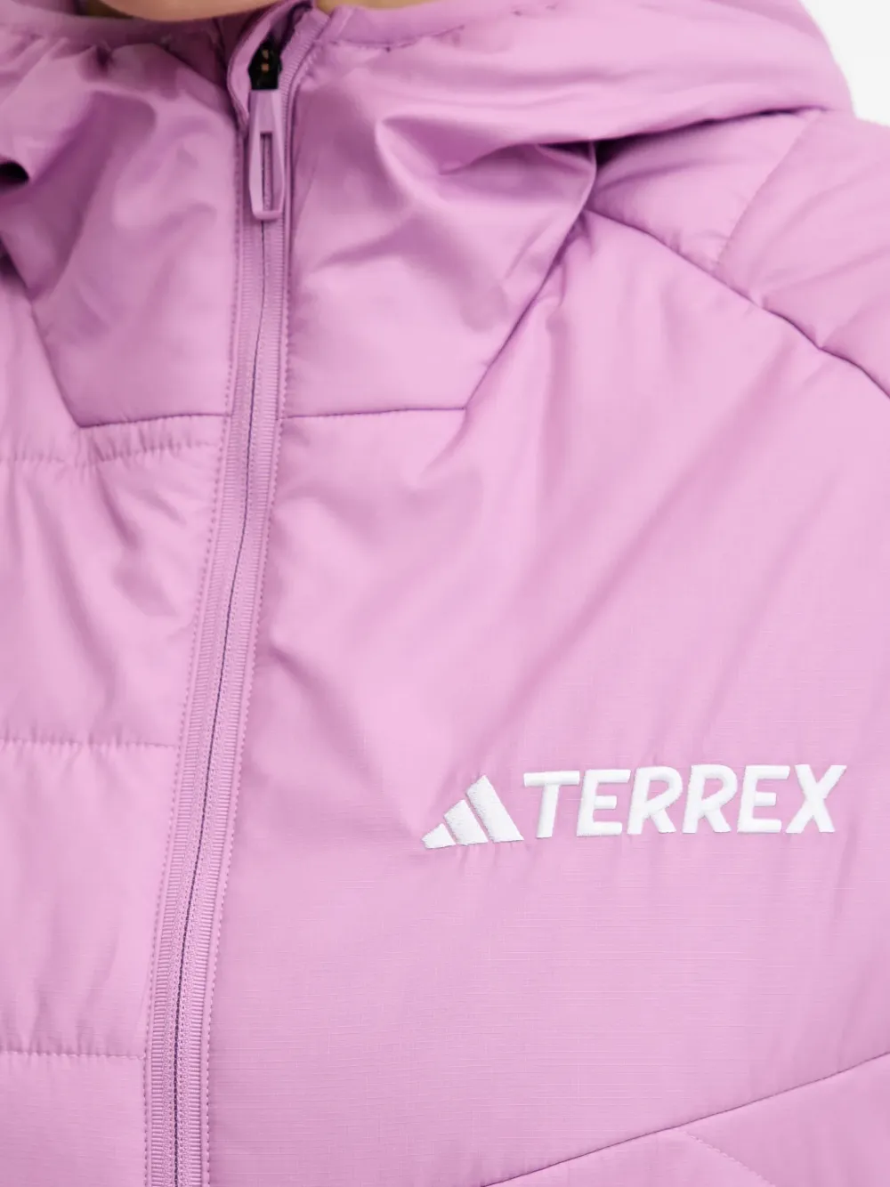 adidas Gevoerd jack met capuchon Roze