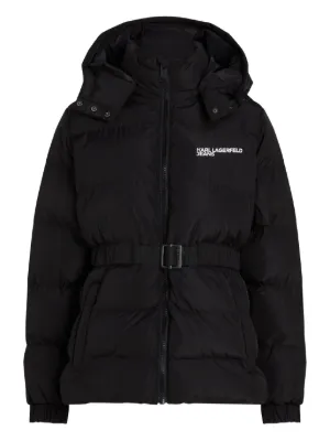 Patagonia X Fitz Roy Down Hooded Zip Jacket | Black | FARFETCH RO