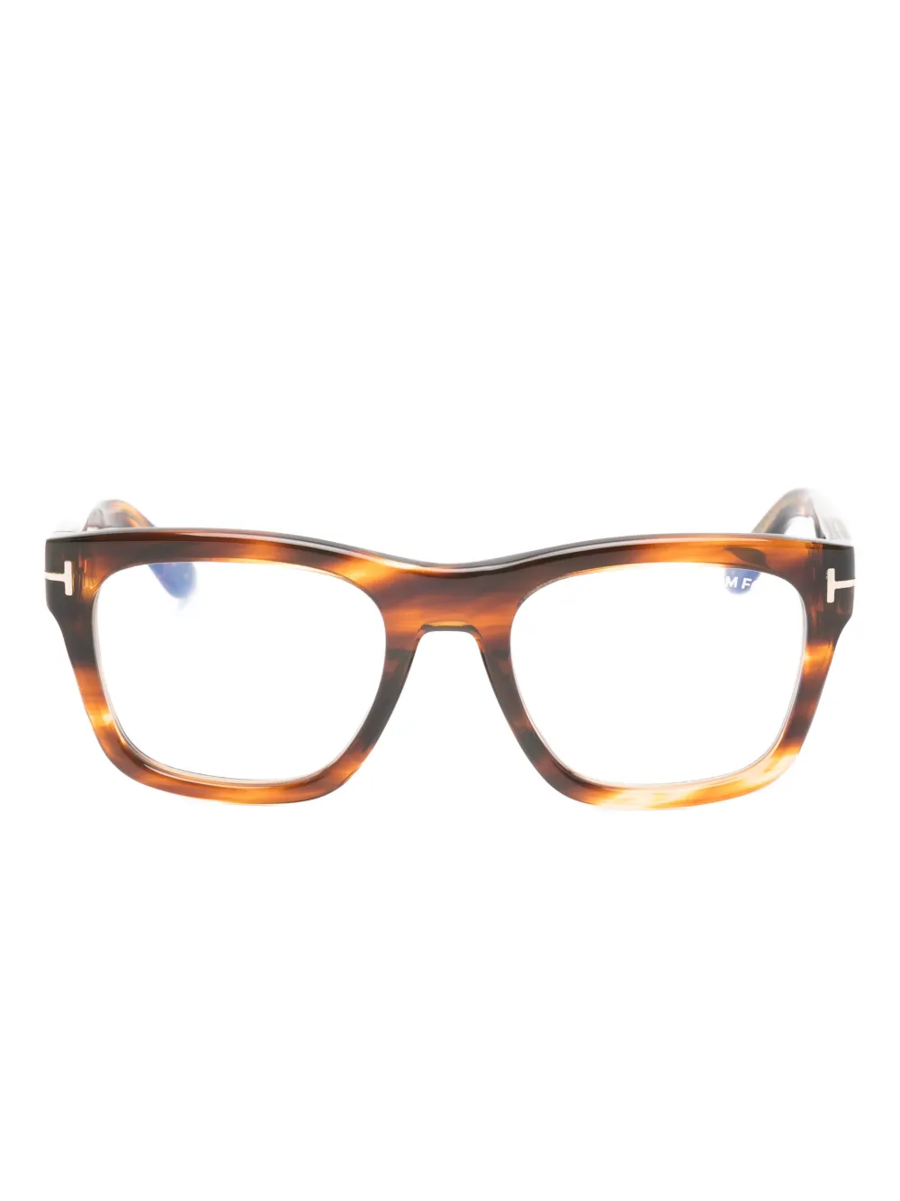 TOM FORD Eyewear Occhiali Icon squadrati - Marrone