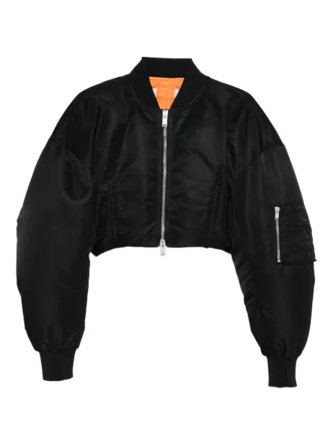 B1ARCHIVE zip-up cropped bomber jacket