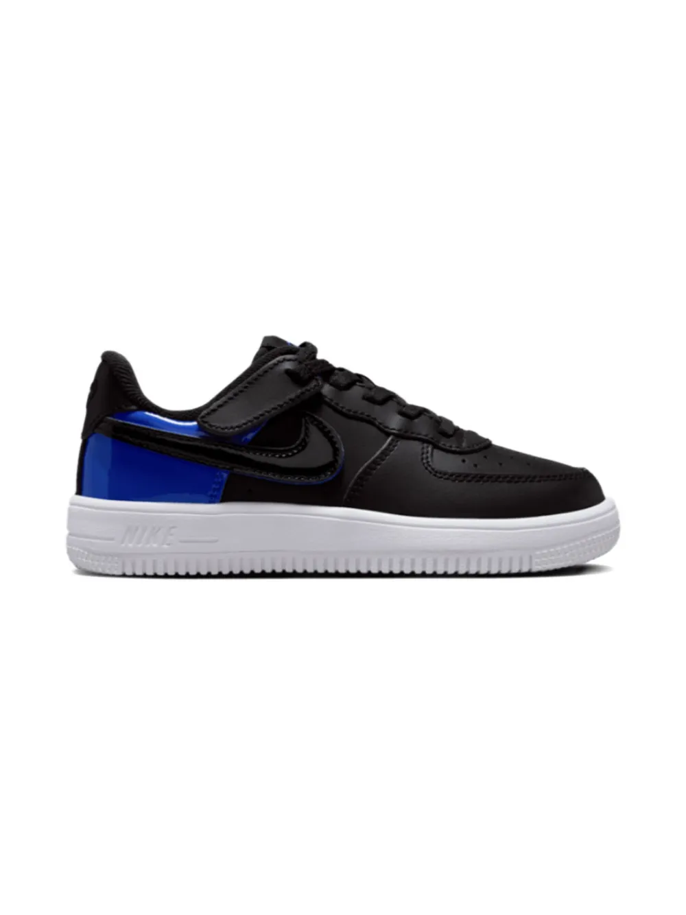 Nike Kids Air Force 1 low-top sneakers - Zwart