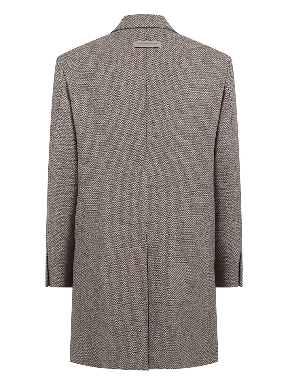 Zegna double-breasted herringbone-effect coat | Double Breasted Coats | Image 2
